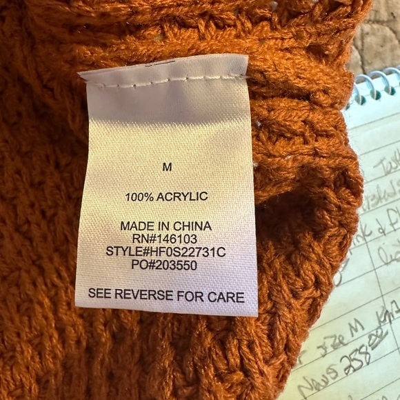 NWT Hippie Rose sweater. - Picture 3 of 9